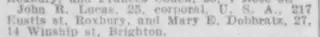 Marriage Newspaper clipping from Jan 8, 1920 5722280