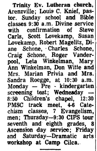 other Newspaper clipping from May 6, 1972 5722572