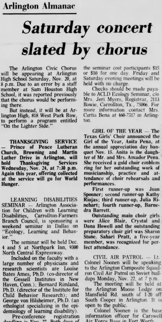 other Newspaper clipping from Nov 19, 1976 5722624