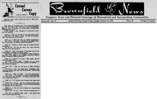 other Newspaper clipping from Feb 14, 1971 5722850