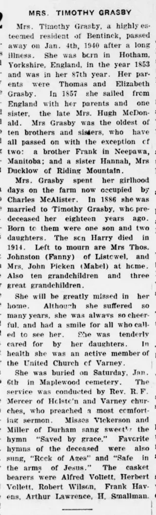 other Newspaper clipping from Jan 11, 1940 5723198
