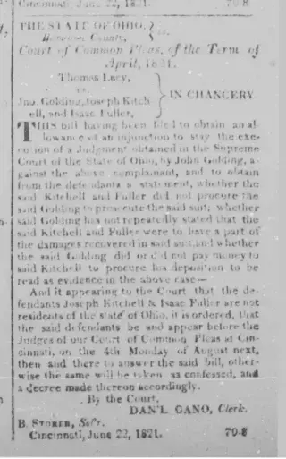 other Newspaper clipping from Aug 11, 1821 5723294
