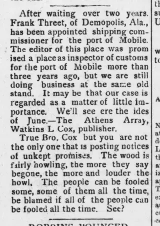 other Newspaper clipping from Jan 24, 1900 5723312