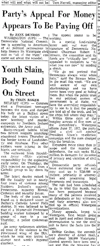 other Newspaper clipping from Jun 22, 1973 5723396
