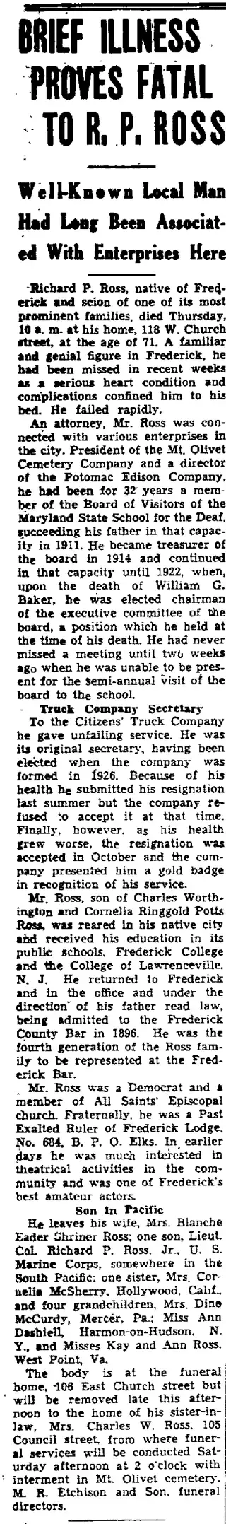 other Newspaper clipping from Dec 1, 1944 5723489