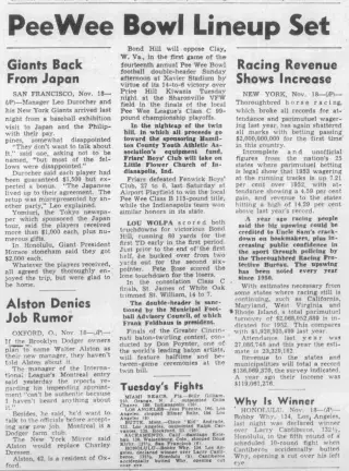 other Newspaper clipping from Nov 18, 1953 5723631