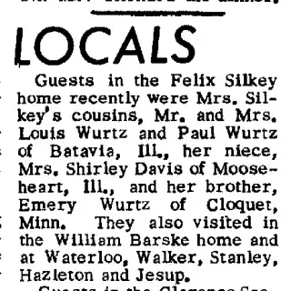 General news Newspaper clipping from Sep 21, 1962 5723694