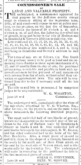 other Newspaper clipping from Aug 8, 1851 5723732