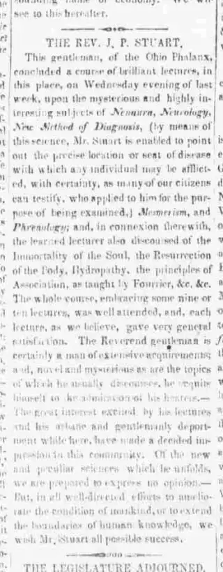 other Newspaper clipping from Mar 21, 1845 5723764