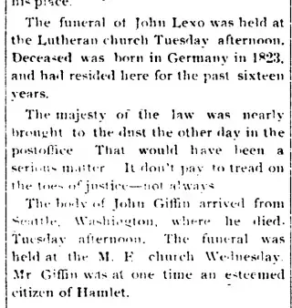other Newspaper clipping from Feb 21, 1901 5723785