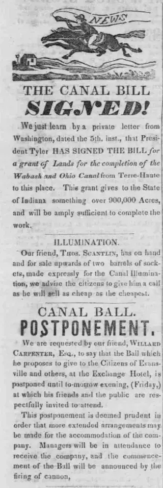 other Newspaper clipping from Mar 13, 1845 5723804