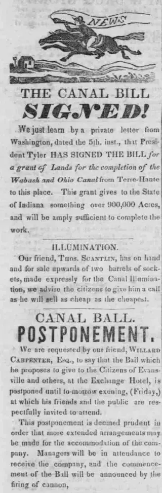 other Newspaper clipping from Mar 13, 1845 5723820