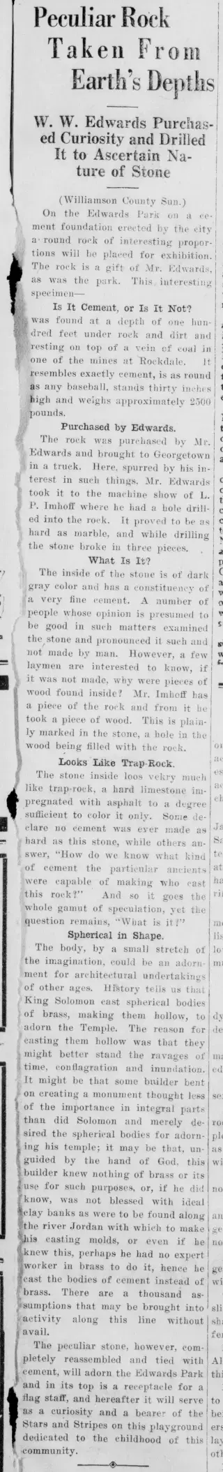 other Newspaper clipping from May 20, 1930 5723982