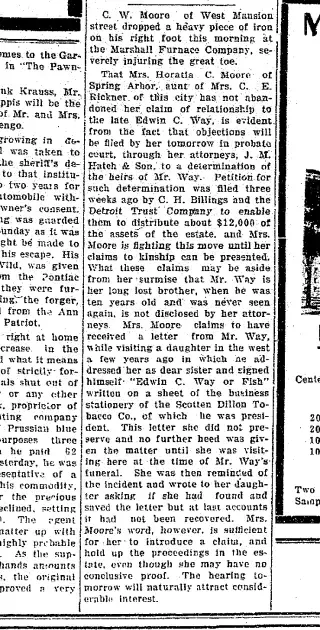 other Newspaper clipping from Nov 14, 1916 5724042