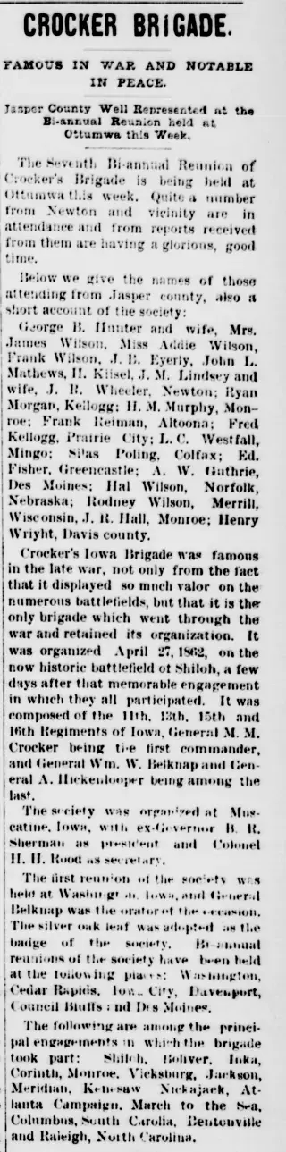 Military Newspaper clipping from Sep 28, 1894 5724115