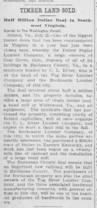 other Newspaper clipping from Jul 22, 1909 5724120