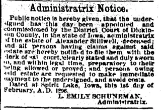 other Newspaper clipping from Feb 14, 1896 5724193