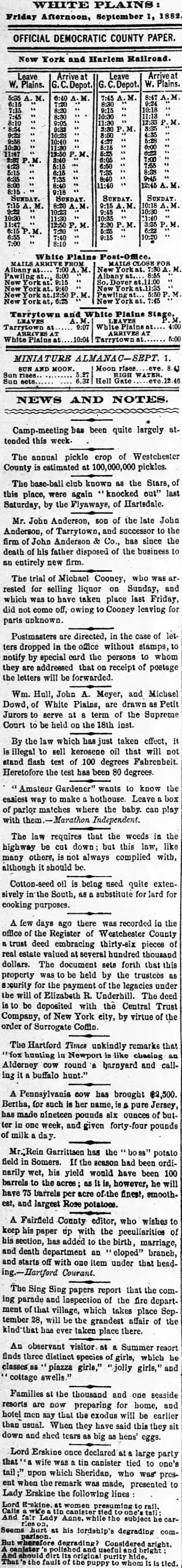 other Newspaper clipping from Sep 1, 1882 5724196