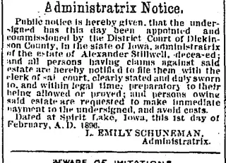 other Newspaper clipping from Feb 21, 1896 5724197