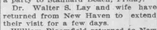 General news Newspaper clipping from Aug 5, 1901 5724206