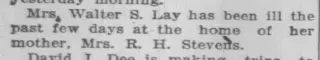 General news Newspaper clipping from Aug 13, 1901 5724214