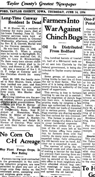 other Newspaper clipping from Jun 14, 1934 5724235