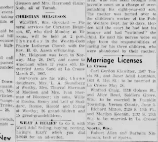 other Newspaper clipping from May 24, 1955 5724240