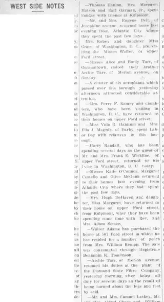 other Newspaper clipping from Sep 3, 1918 5724443