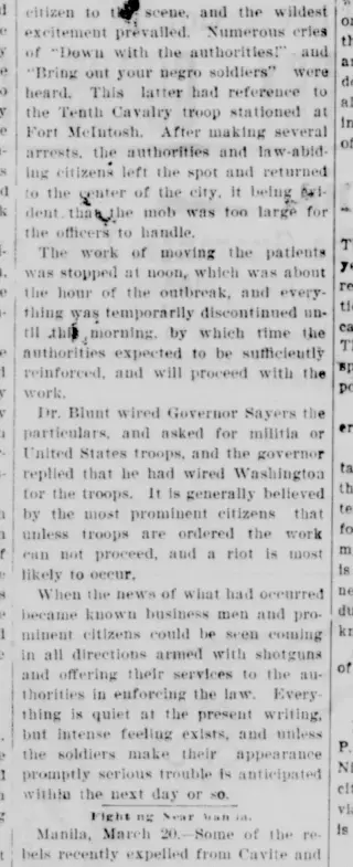 other Newspaper clipping from Mar 20, 1899 5724480