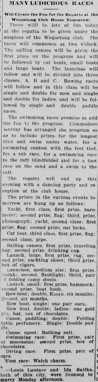 other Newspaper clipping from Aug 9, 1901 5724573