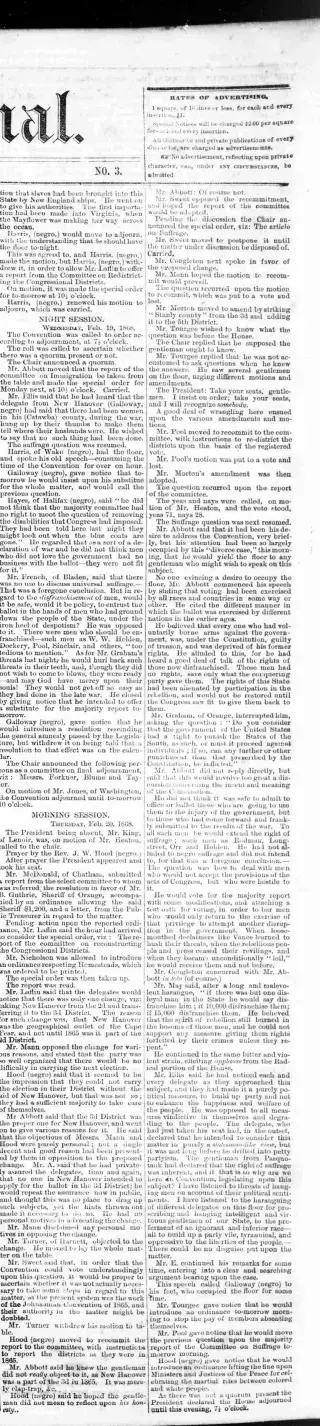other Newspaper clipping from Feb 28, 1868 5724617