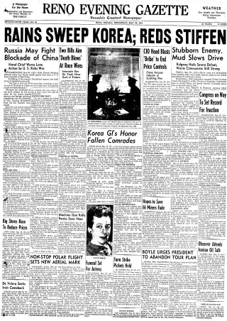 other Newspaper clipping from May 30, 1951 5724750