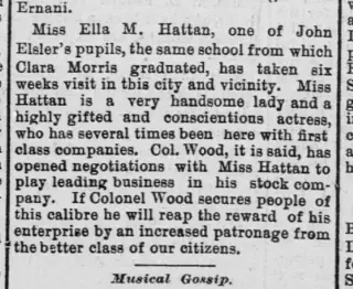 other Newspaper clipping from Aug 19, 1883 5724785