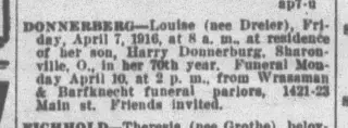 other Newspaper clipping from Apr 8, 1916 5724896