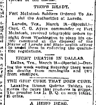 other Newspaper clipping from Mar 20, 1899 5724999
