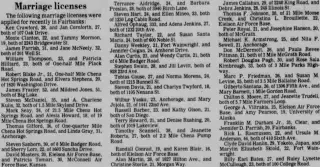 Marriage Newspaper clipping from Oct 20, 1979 5725237