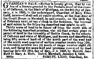 other Newspaper clipping from Feb 21, 1855 5725517
