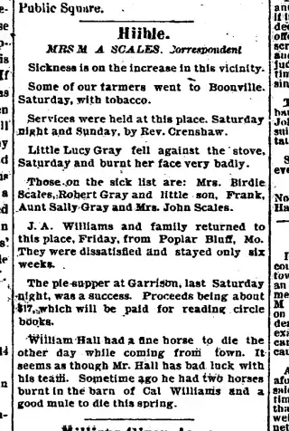 other Newspaper clipping from Dec 1, 1899 5725582