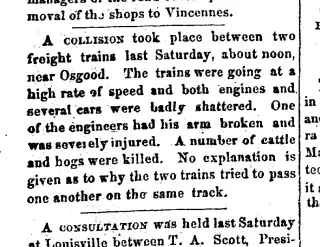 other Newspaper clipping from Nov 23, 1871 5725839