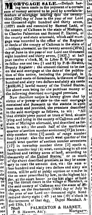 other Newspaper clipping from Apr 13, 1838 5725894