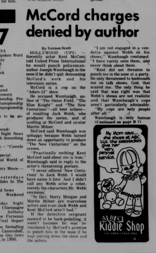 other Newspaper clipping from Dec 29, 1973 5725927