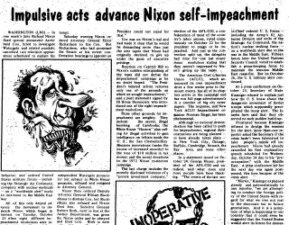 other Newspaper clipping from Oct 31, 1973 5725966