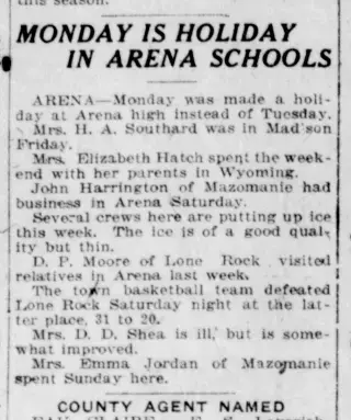 other Newspaper clipping from Feb 22, 1921 5726072
