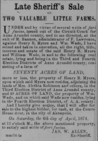 other Newspaper clipping from Mar 21, 1874 5726099