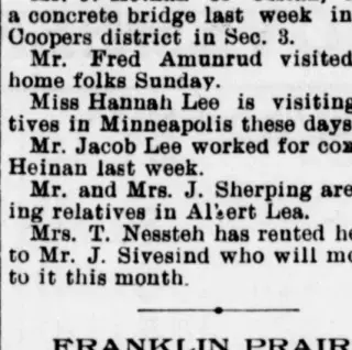 other Newspaper clipping from Nov 4, 1908 5726436