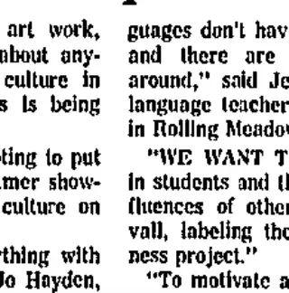 other Newspaper clipping from Jun 25, 1973 5726541