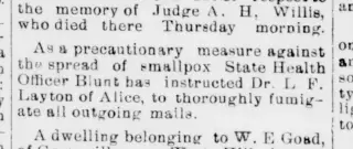 other Newspaper clipping from Mar 20, 1899 5726563