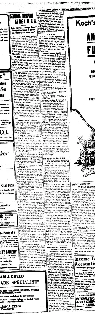 other Newspaper clipping from Feb 3, 1922 5726588