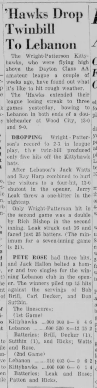 other Newspaper clipping from May 31, 1960 5726694