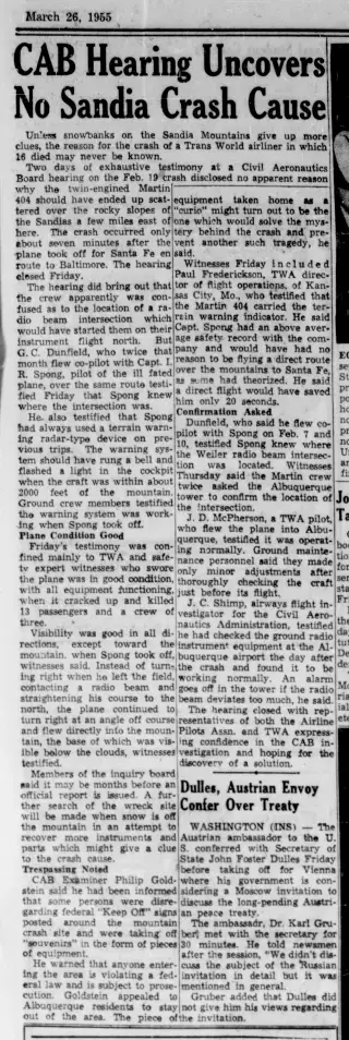 other Newspaper clipping from Mar 26, 1955 5726737